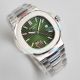 Swiss Replica Patek Philippe Nautilus 5711 Stainless Steel Green Dial Watch 40MM (2)_th.jpg